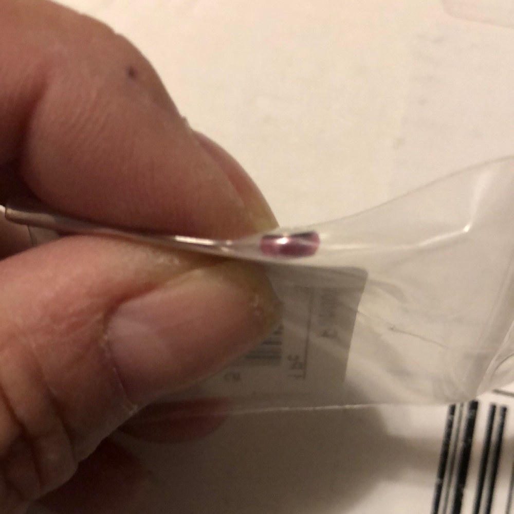 Pandora charm for me bracelet pink crystals